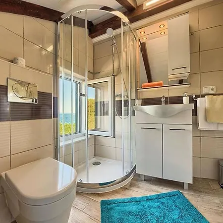 Beachfront House Dalmatino With Pool On Ciovo Villa Trogir